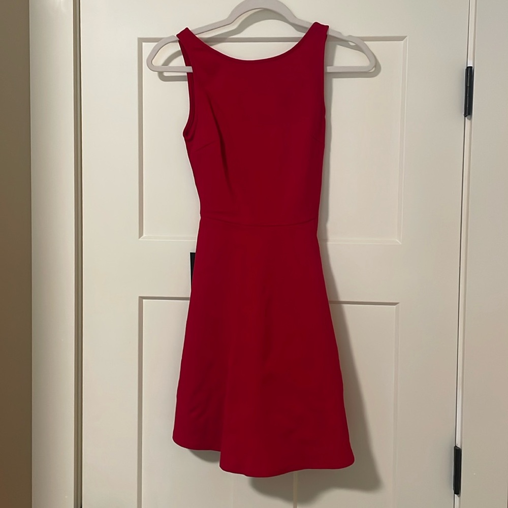 Red Open Back Lulus Dress